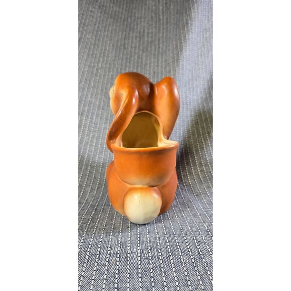 Rare Vintage Kitschy Bunny Rabbit Planter - Picture 4 of 9